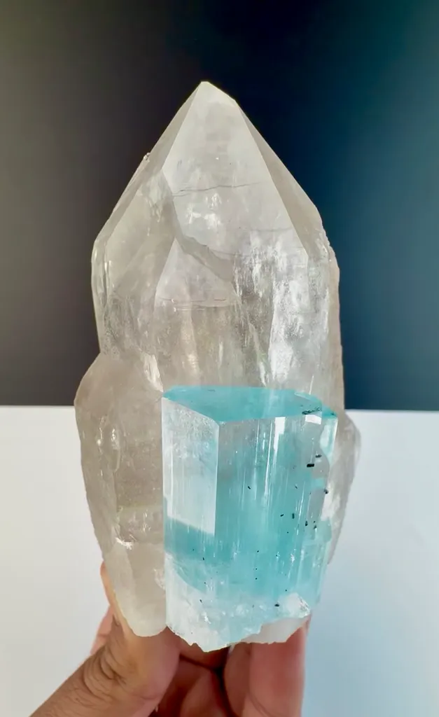 Aquamarine from Pakistan, Gilgit-Baltistan, Skardu District, Shigar Valley - image 2