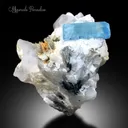 Aquamarine from Pakistan, Gilgit-Baltistan, Skardu District, Shigar Valley - image 2