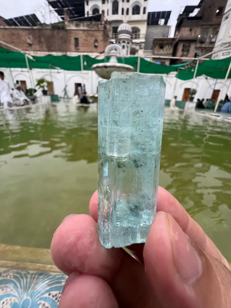 Aquamarine from Pakistan, Gilgit-Baltistan, Skardu District, Shigar Valley - image 5
