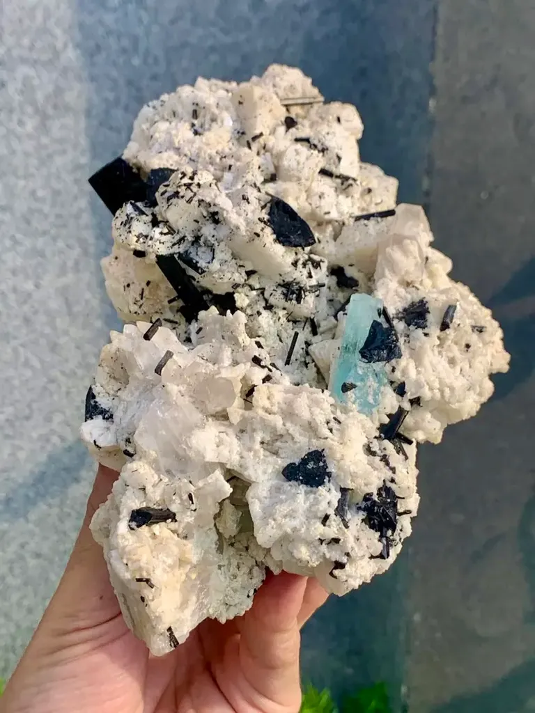 Aquamarine from Pakistan, Shigar Valley, - image 8