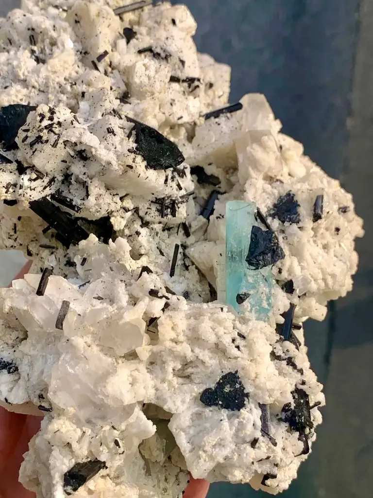 Aquamarine from Pakistan, Shigar Valley, - image 6