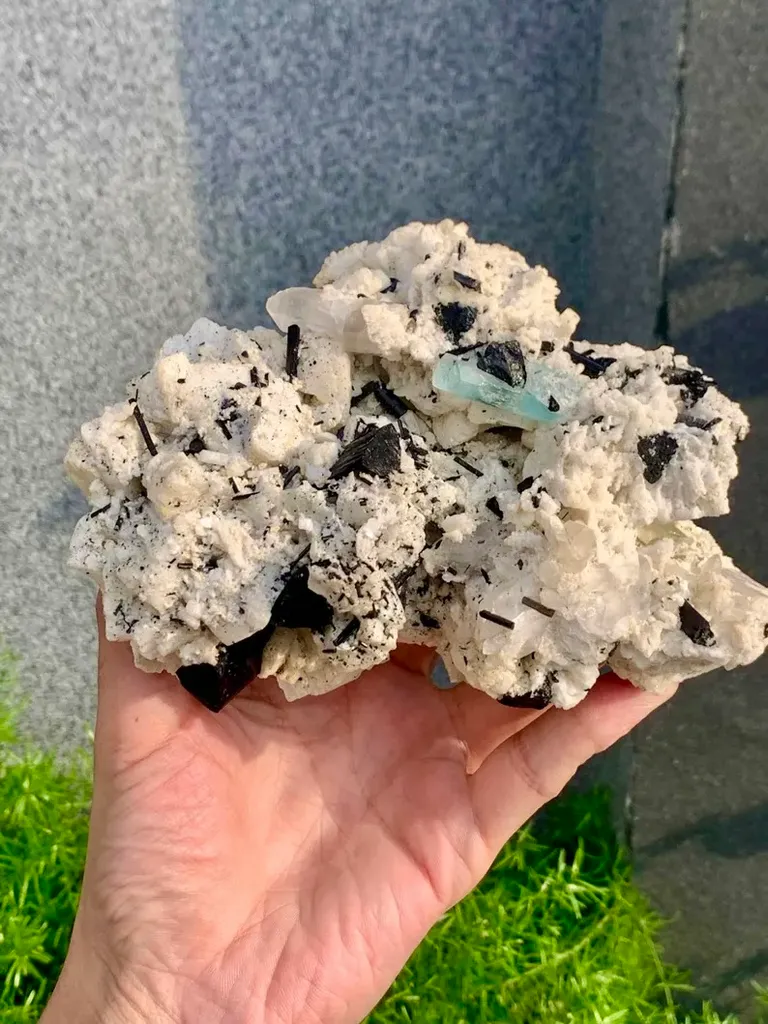 Aquamarine from Pakistan, Shigar Valley, - image 5
