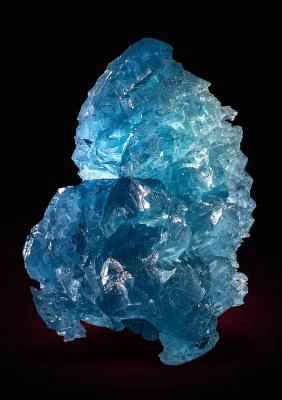 Aquamarine from Pedra Azul pegmatite district, Minas Gerais, Brazil image