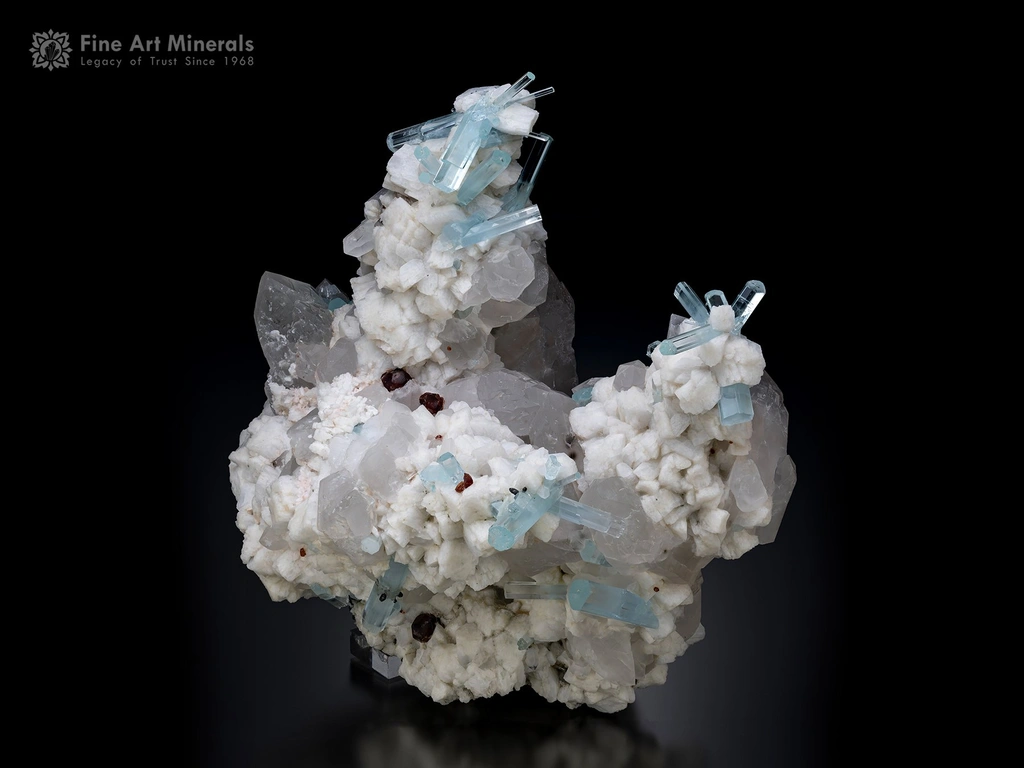 Aquamarine from Roundu District, Gilgit-Baltistan, Pakistan - image 2