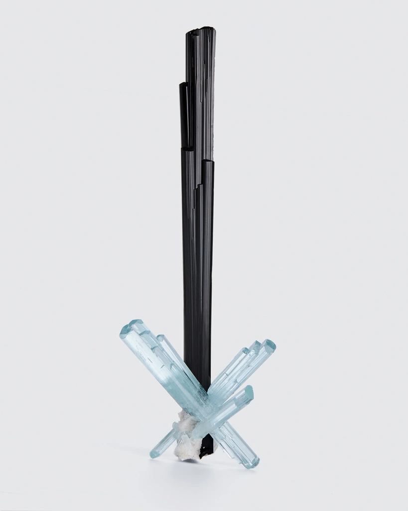 Aquamarine from Shengus, Roundu District, Gilgit-Baltistan, Pakistan image