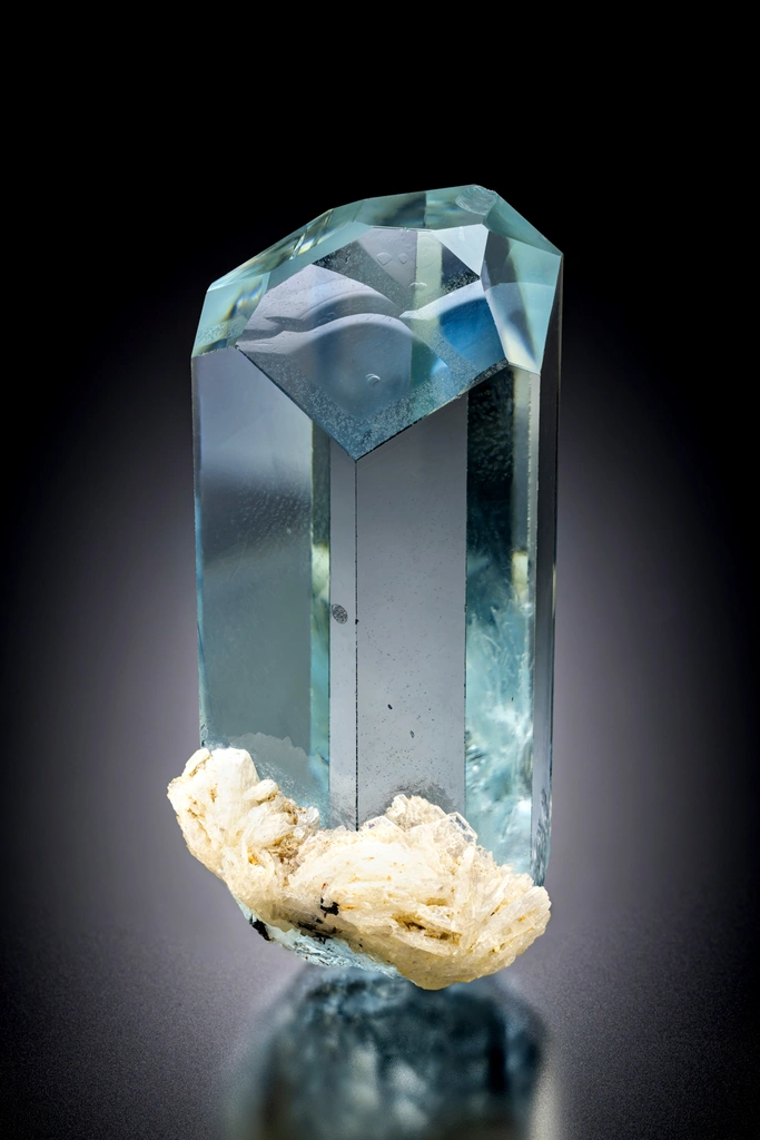 Aquamarine from Shigar District, Gilgit-Baltistan, Pakistan image
