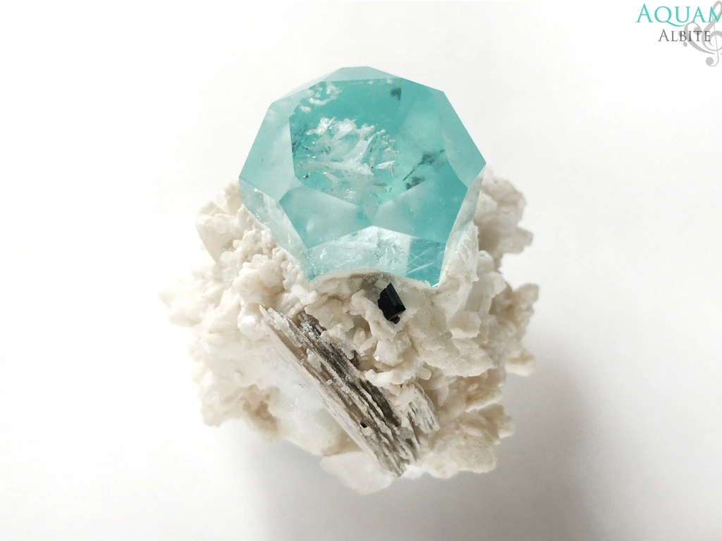 Aquamarine from Shigar Valley, Shigar District, Gilgit-Baltistan, Pakistan image