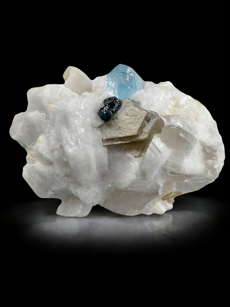 Aquamarine from Shigar Valley, Shigar District, Gilgit-Baltistan, Pakistan - image 5