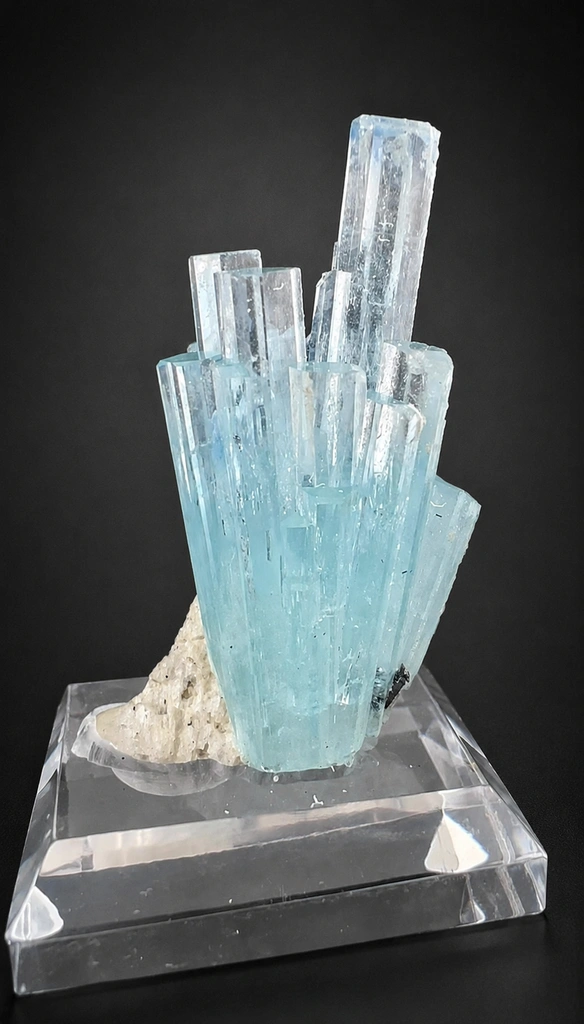 Aquamarine from Shigar Valley, Shigar District, Gilgit-Baltistan, Pakistan - image 6