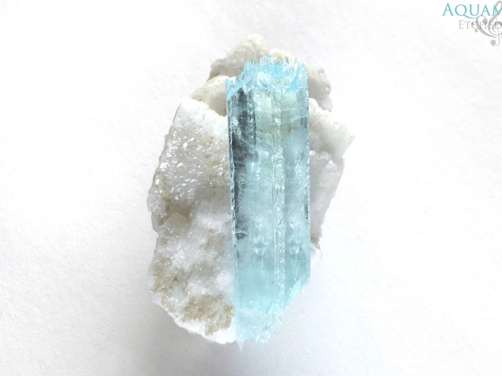 Aquamarine from Shigar Valley, Shigar District, Gilgit-Baltistan, Pakistan image