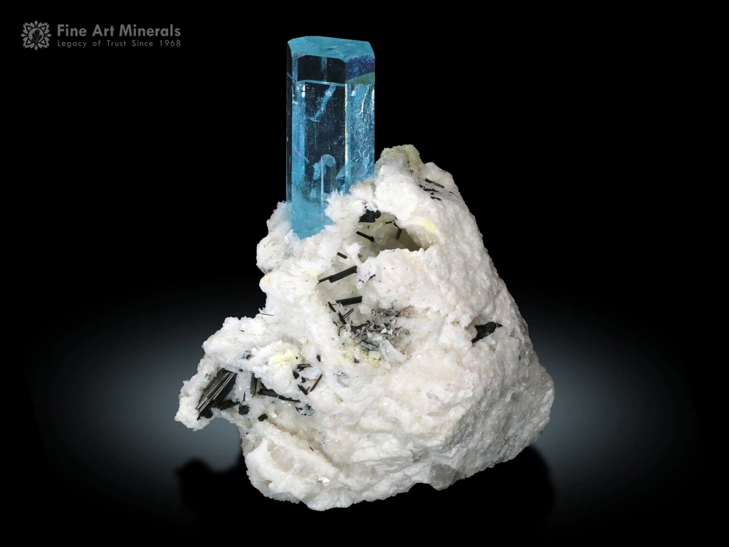 Aquamarine from Shigar Valley, Shigar District, Gilgit-Baltistan, Pakistan - image 2