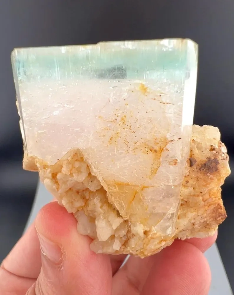 Aquamarine from Shigar Valley, Shigar District, Gilgit-Baltistan, Pakistan - image 6