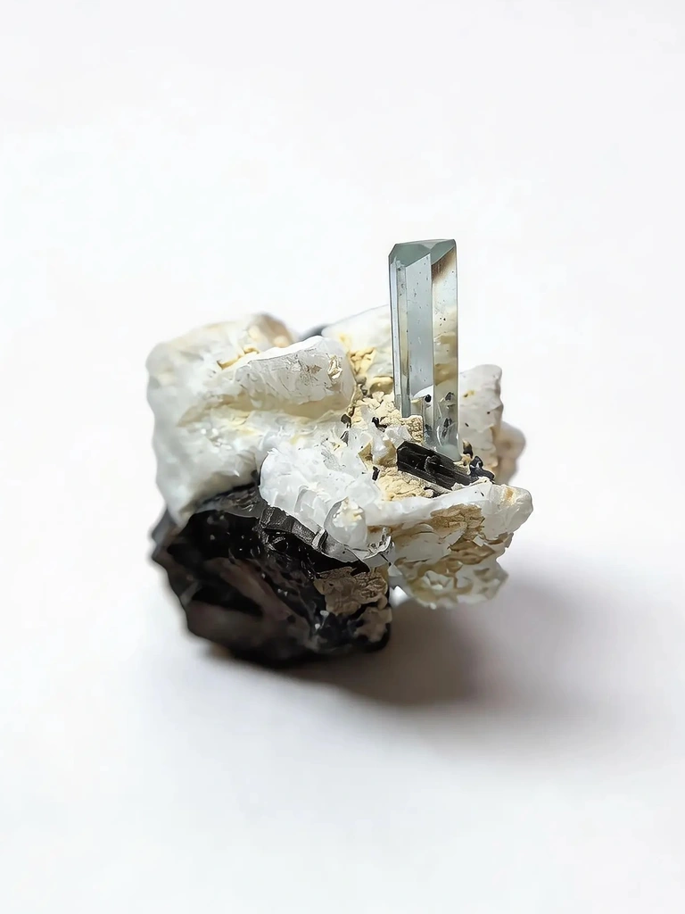 Aquamarine from Shigar Valley, Shigar District, Gilgit-Baltistan, Pakistan - image 7