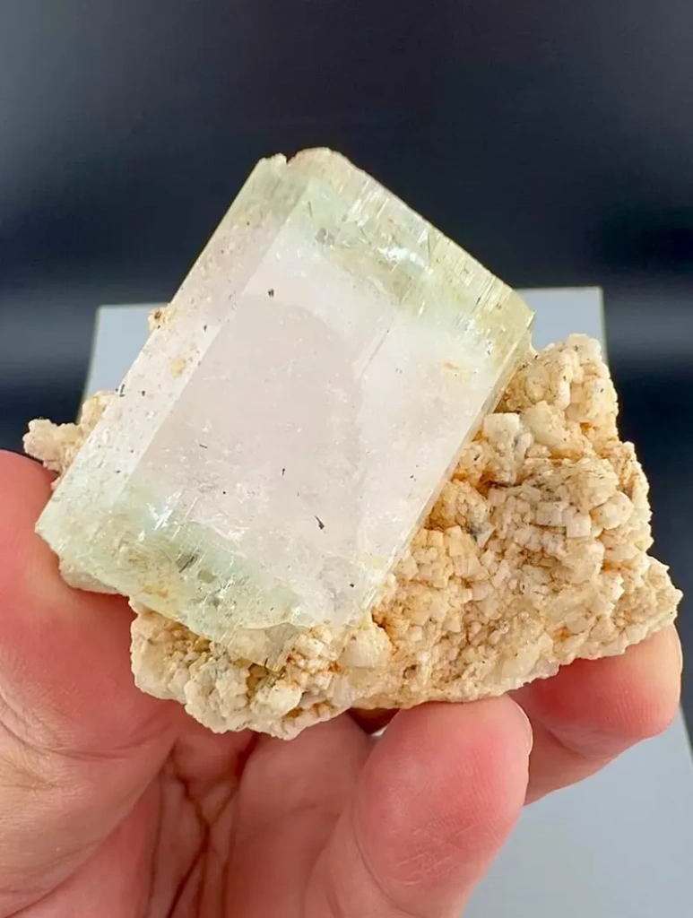 Aquamarine from Shigar Valley, Shigar District, Gilgit-Baltistan, Pakistan - image 4