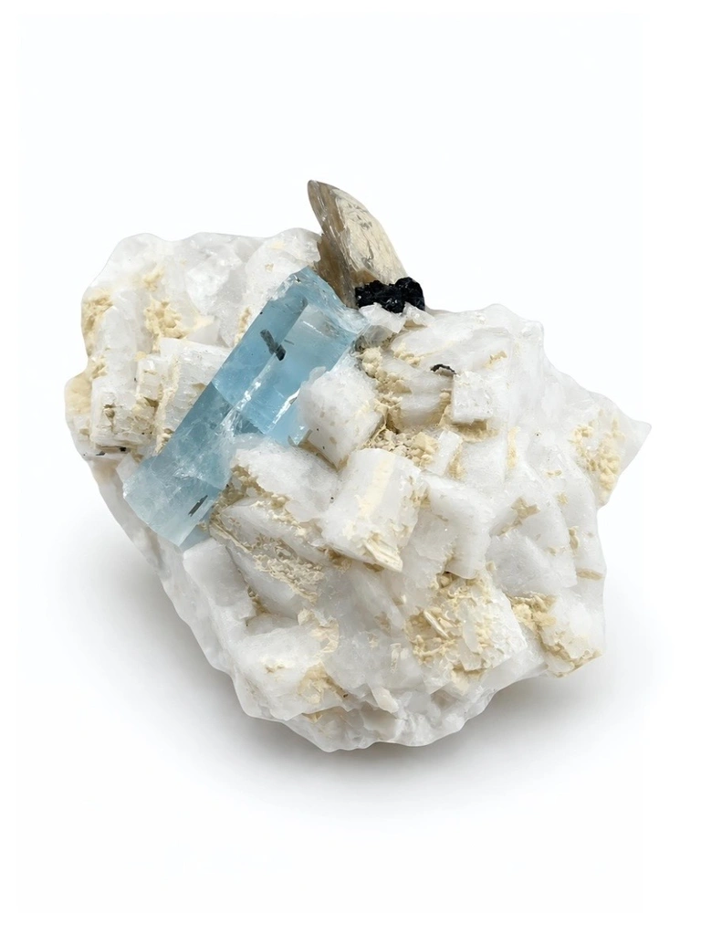 Aquamarine from Shigar Valley, Shigar District, Gilgit-Baltistan, Pakistan - image 4