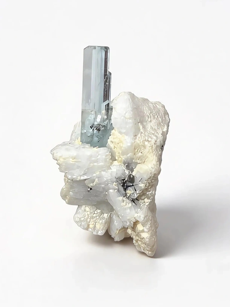 Aquamarine from Shigar Valley, Shigar District, Gilgit-Baltistan, Pakistan - image 3