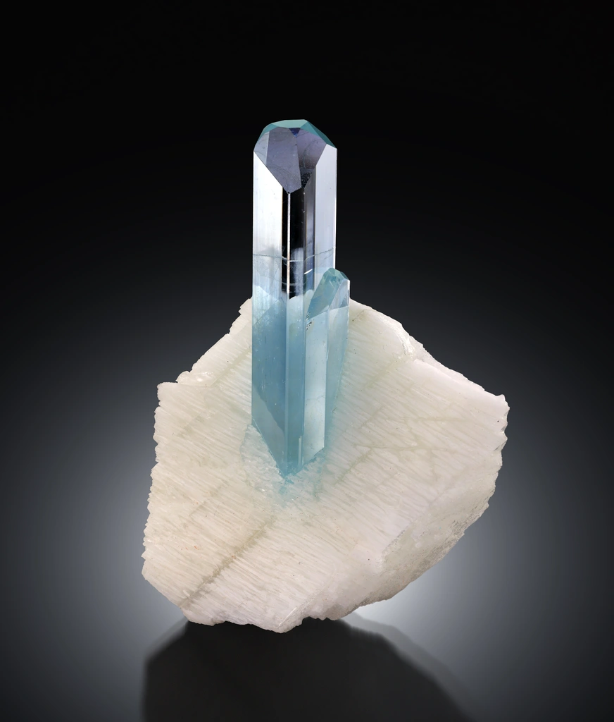Aquamarine from Shigar Valley, Shigar District, Gilgit-Baltistan, Pakistan image
