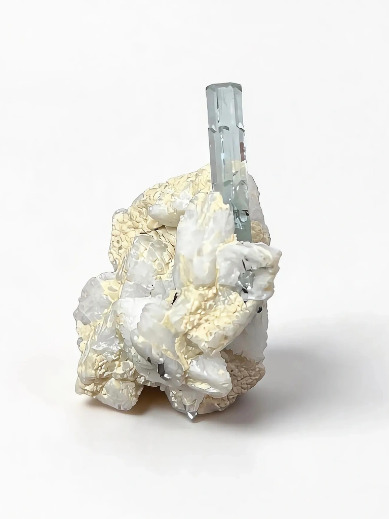 Aquamarine from Shigar Valley, Shigar District, Gilgit-Baltistan, Pakistan - image 7