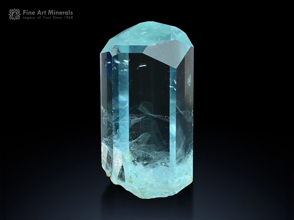 Aquamarine from Shigar Valley, Shigar District, Gilgit-Baltistan, Pakistan image