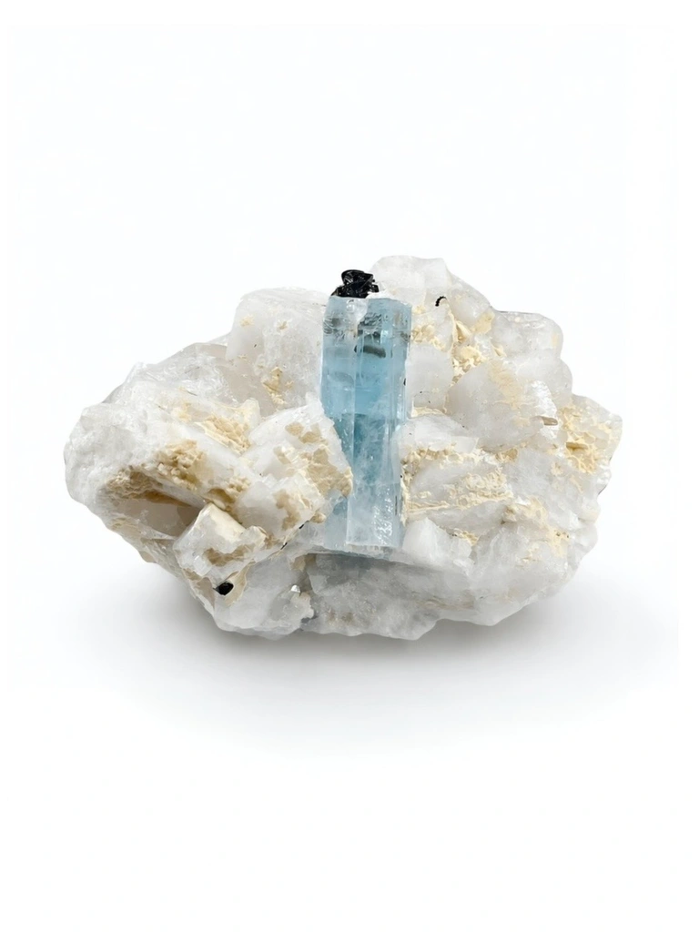 Aquamarine from Shigar Valley, Shigar District, Gilgit-Baltistan, Pakistan - image 7