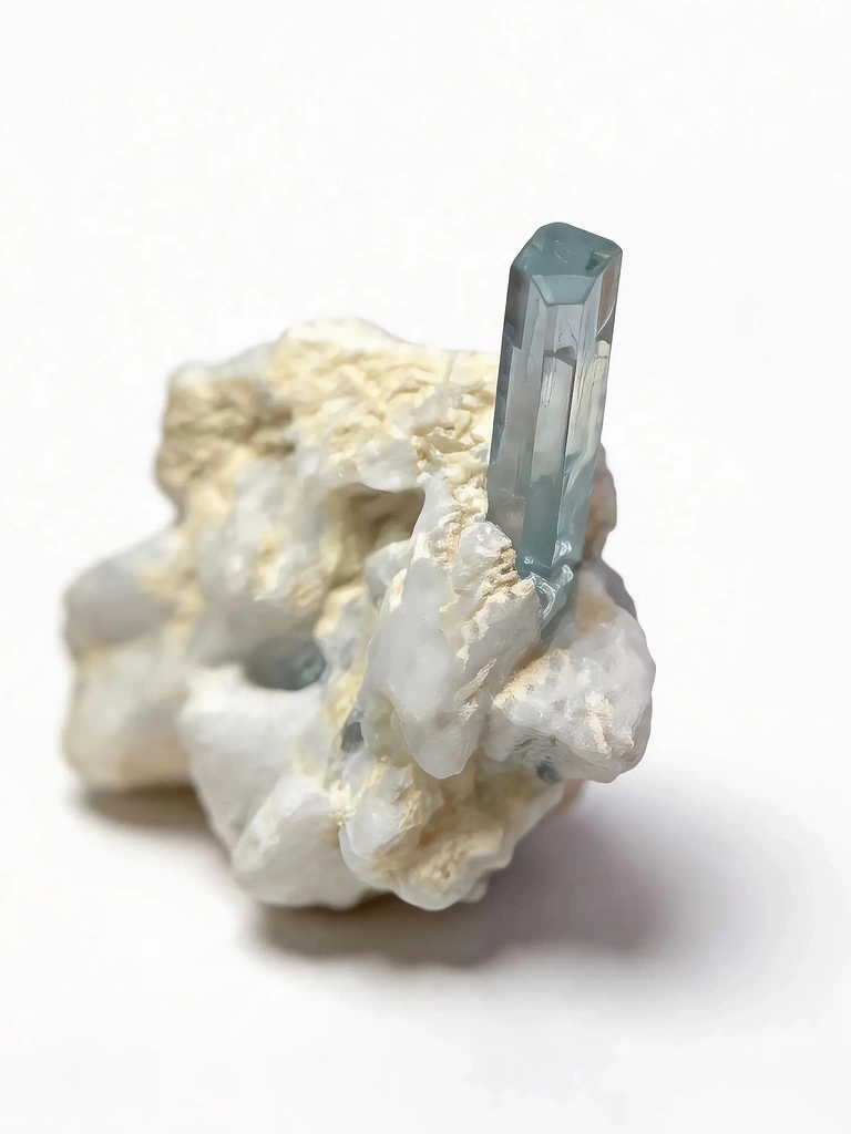 Aquamarine from Shigar Valley, Shigar District, Gilgit-Baltistan, Pakistan - image 5