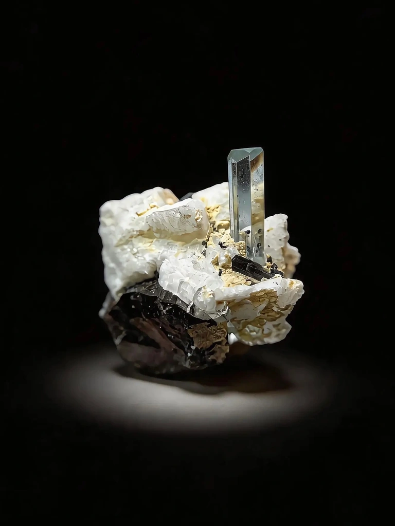 Aquamarine from Shigar Valley, Shigar District, Gilgit-Baltistan, Pakistan - image 4