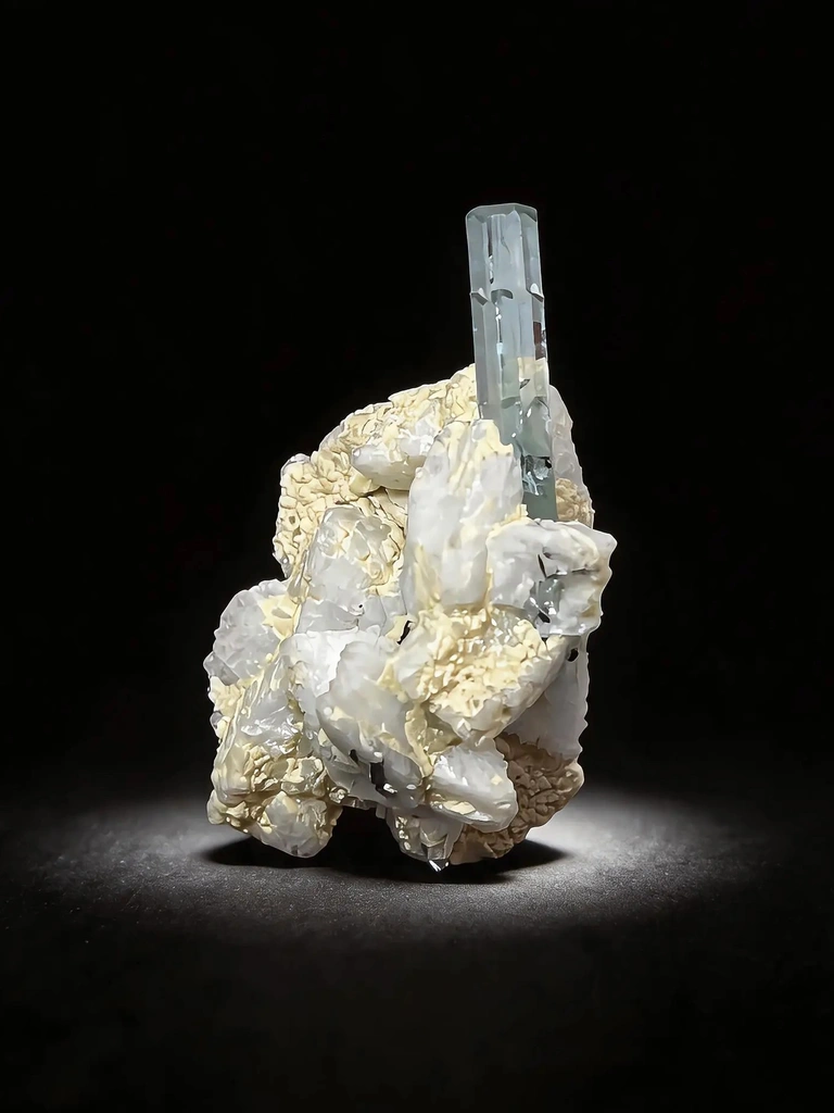 Aquamarine from Shigar Valley, Shigar District, Gilgit-Baltistan, Pakistan - image 6