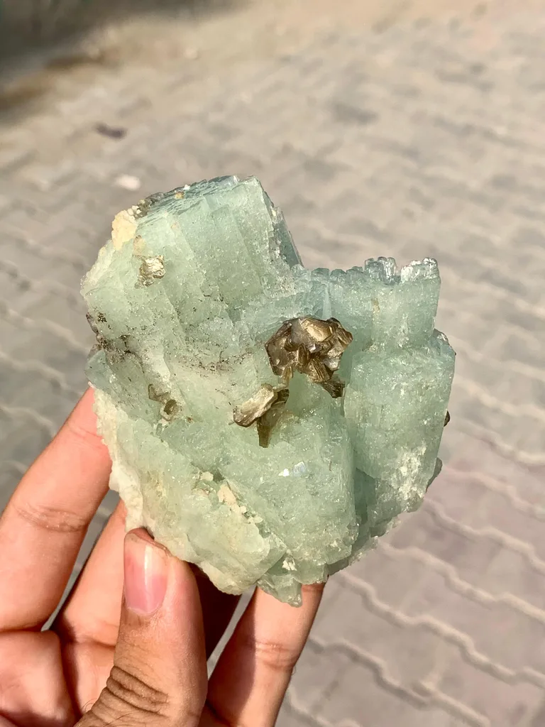 Aquamarine from Shigar Valley, Shigar District, Gilgit-Baltistan, Pakistan - image 5