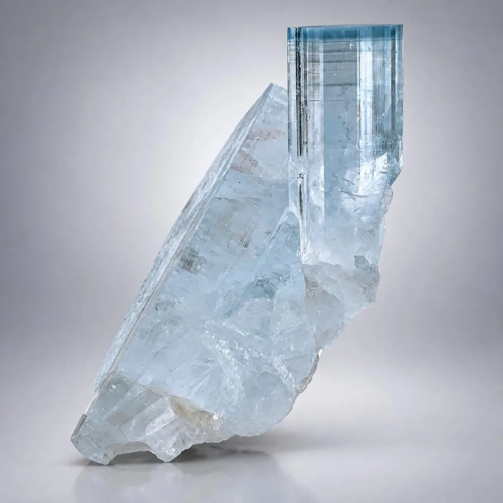 Aquamarine from Shigar Valley, Shigar District, Gilgit-Baltistan, Pakistan - image 4