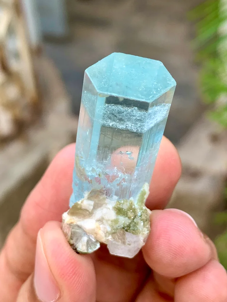 Aquamarine from Shigar Valley, Shigar District, Gilgit-Baltistan, Pakistan - image 8