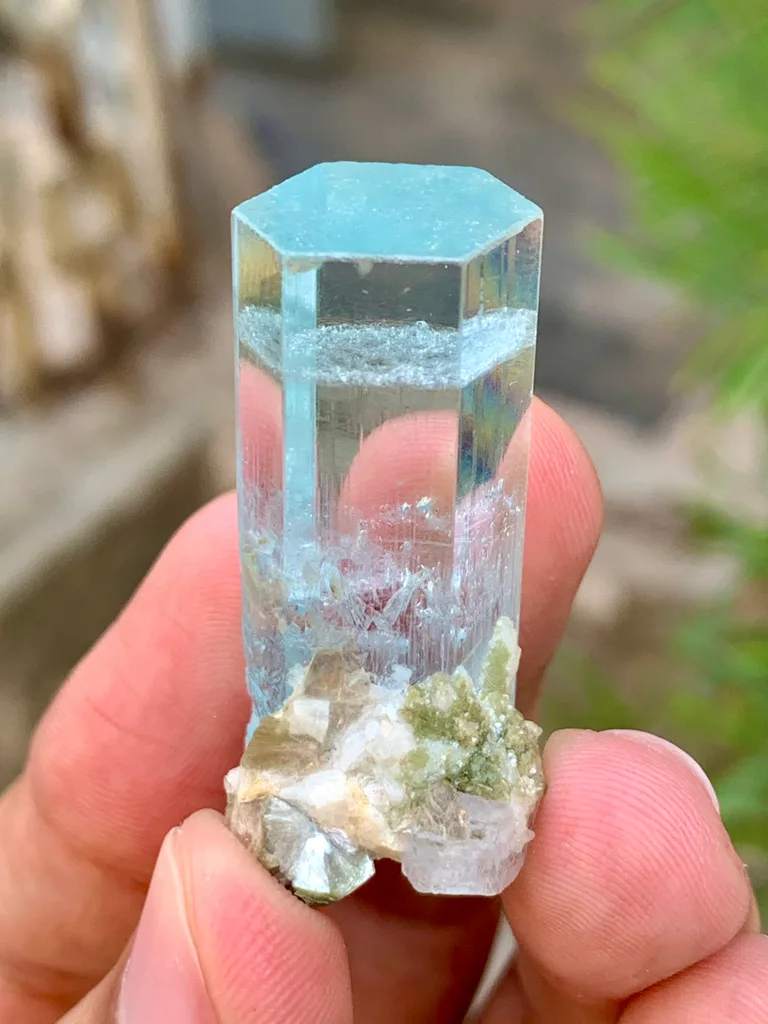 Aquamarine from Shigar Valley, Shigar District, Gilgit-Baltistan, Pakistan - image 3
