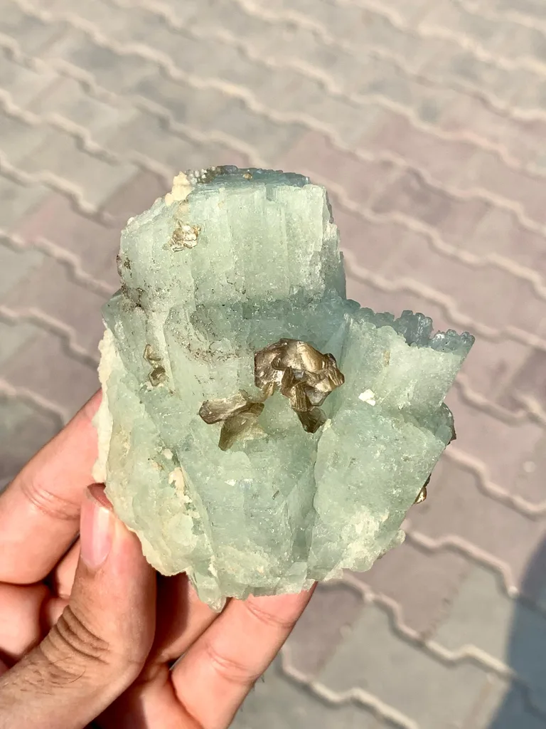 Aquamarine from Shigar Valley, Shigar District, Gilgit-Baltistan, Pakistan - image 4