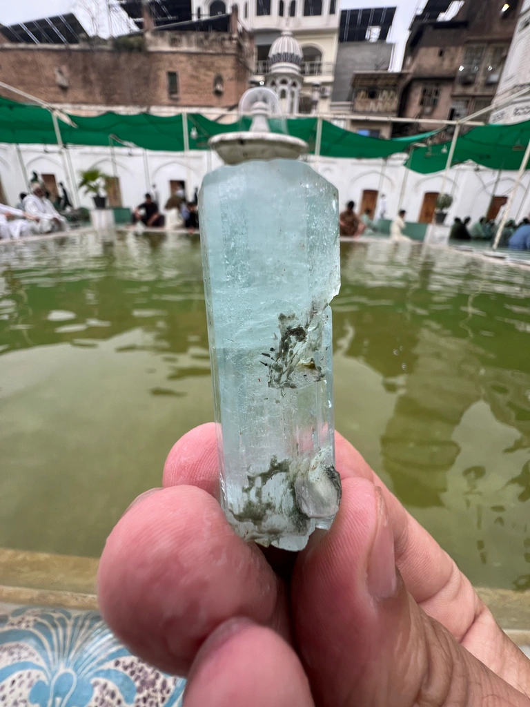 Aquamarine from Shigar Valley, Skardu District, Gilgit-Baltistan, Pakistan - image 8