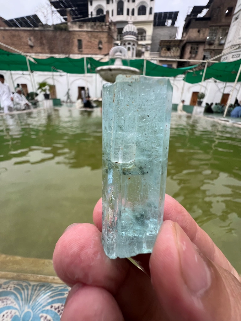 Aquamarine from Shigar Valley, Skardu District, Gilgit-Baltistan, Pakistan - image 5