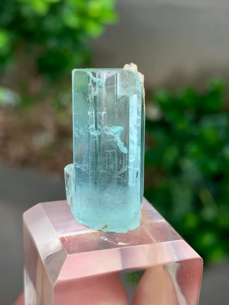 Aquamarine from Shigar Valley, Skardu District, Gilgit-Baltistan, Pakistan - image 10