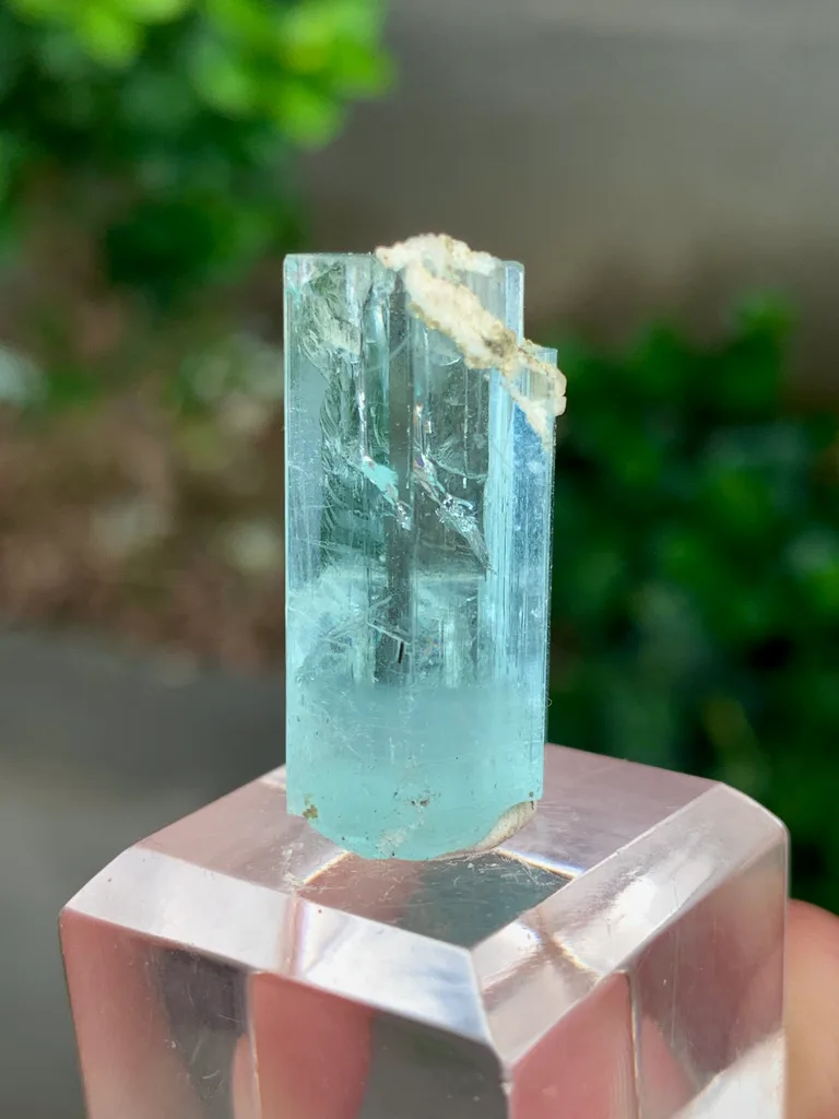 Aquamarine from Shigar Valley, Skardu District, Gilgit-Baltistan, Pakistan - image 5