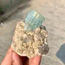 Aquamarine from Shigar Valley, Skardu District, Gilgit-Baltistan, Pakistan - image 5
