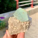 Aquamarine from Shigar Valley, Skardu District, Gilgit-Baltistan, Pakistan - image 9