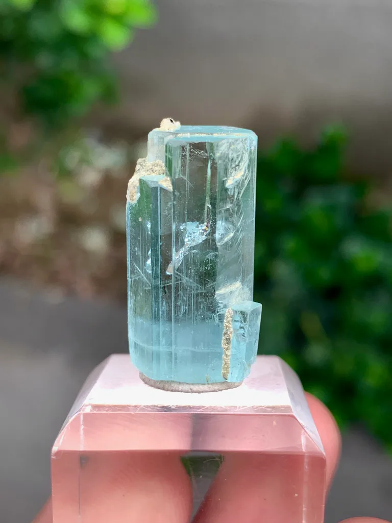 Aquamarine from Shigar Valley, Skardu District, Gilgit-Baltistan, Pakistan - image 6