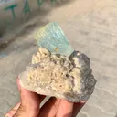 Aquamarine from Shigar Valley, Skardu District, Gilgit-Baltistan, Pakistan - image 8