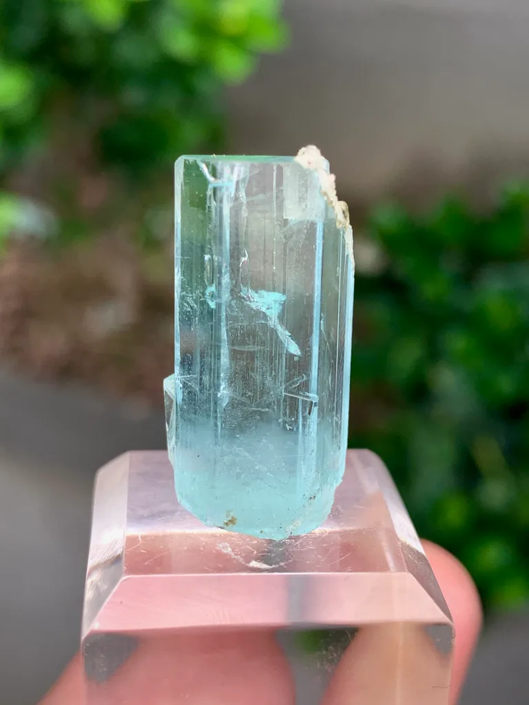 Aquamarine from Shigar Valley, Skardu District, Gilgit-Baltistan, Pakistan - image 9