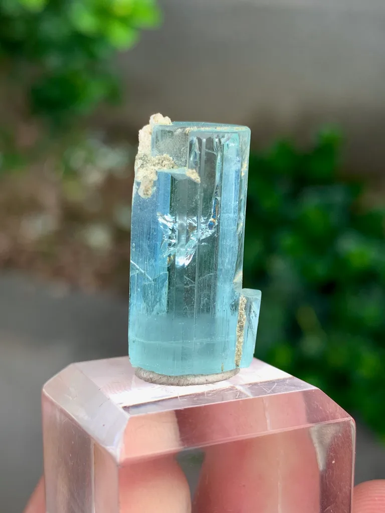 Aquamarine from Shigar Valley, Skardu District, Gilgit-Baltistan, Pakistan - image 7
