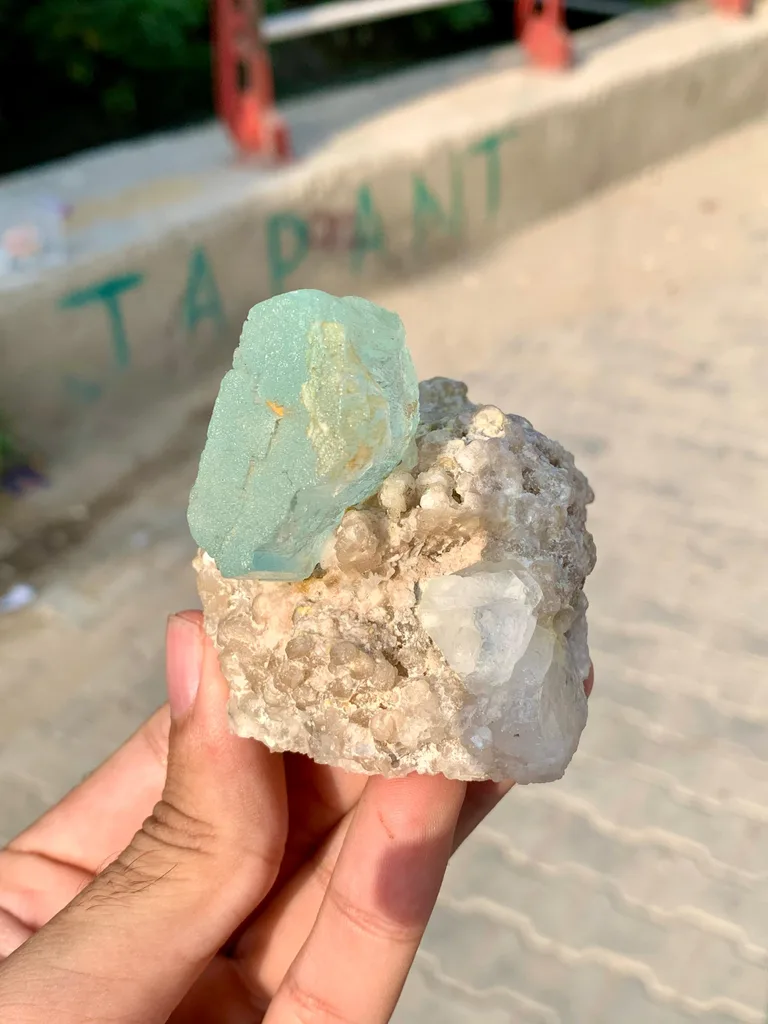 Aquamarine from Shigar Valley, Skardu District, Gilgit-Baltistan, Pakistan - image 10