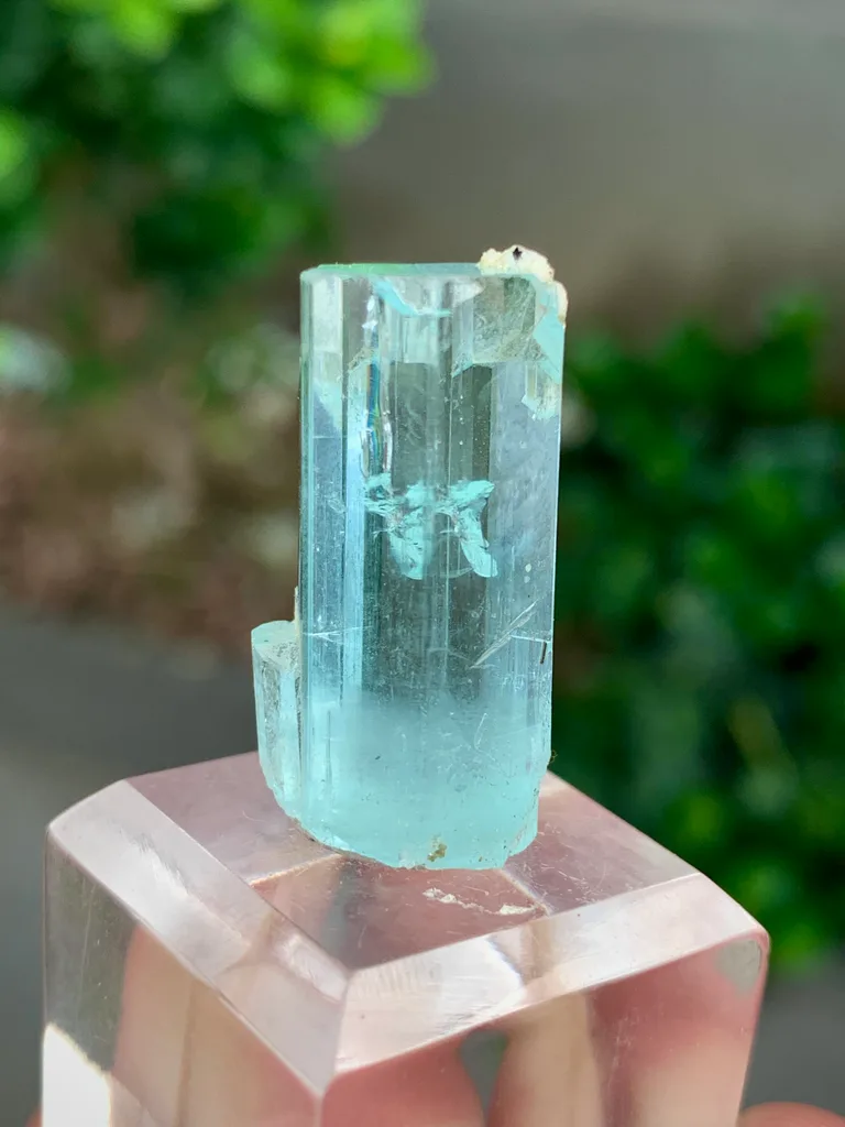 Aquamarine from Shigar Valley, Skardu District, Gilgit-Baltistan, Pakistan - image 4
