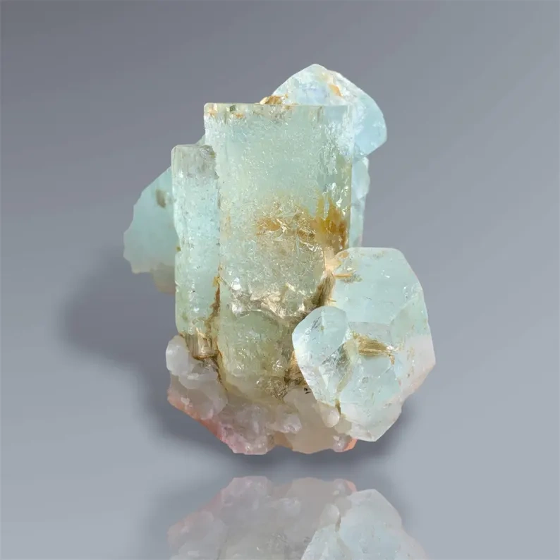 Aquamarine from Skardu District, Gilgit-Baltistan, Pakistan image