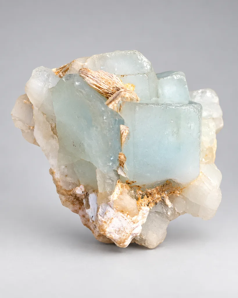 Aquamarine from Skardu District, Gilgit-Baltistan, Pakistan image