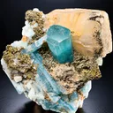 Aquamarine from Tormiq Valley, Haramosh Mts., Roundu District, Gilgit-Baltistan, Pakistan - image 2