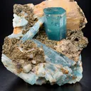 Aquamarine from Tormiq Valley, Haramosh Mts., Roundu District, Gilgit-Baltistan, Pakistan - image 4