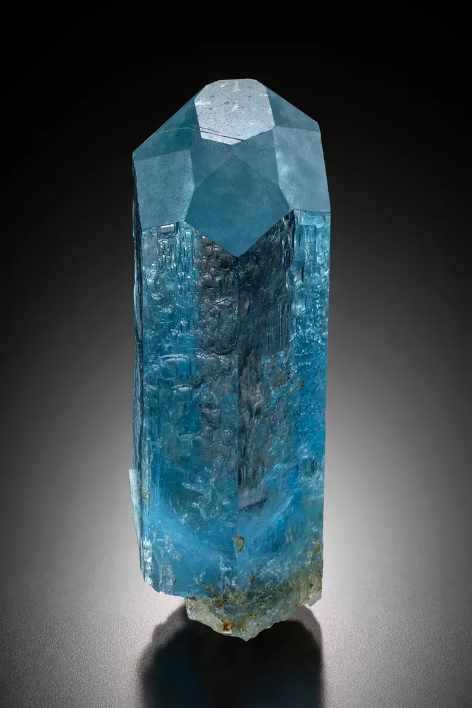 Aquamarine from USA, Idaho, Sawtooth Mountains image