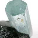 Aquamarine in Schorl - image 3